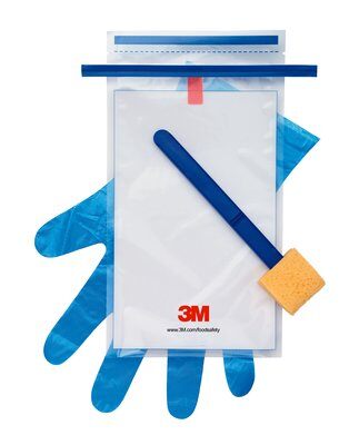 3m? ssl10nb2g海綿涂抹棒，含10毫升中和緩沖液和手套 ，100套/箱